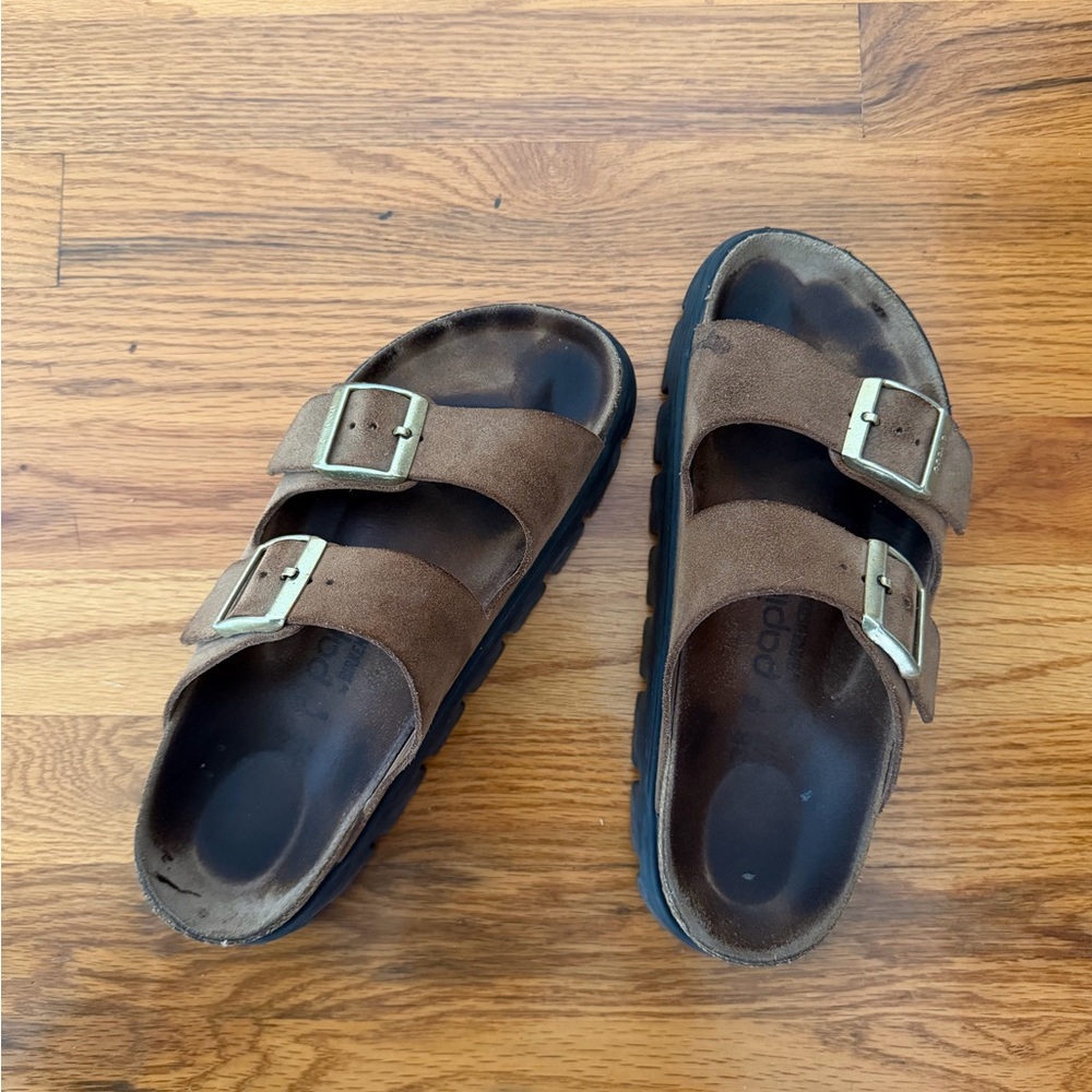 BIRKENSTOCK PAPILLO by Birkenstock Arizona Platform Slide Sandal